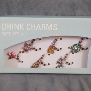 Set of 6 Drink Charms Mystical